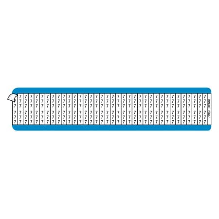 Panduit Pre-Printed WM Card, Vinyl Cloth, 0.36" PCM-175-199